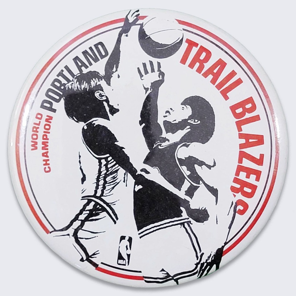 Portland Trail Blazers Vintage 70s Championship Pin